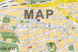 map with prague hotel ariston location