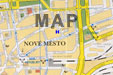 map with prague hotel bila labut location