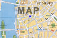 map with prague hotel betlem club location