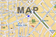 map with prague hotel na zlatem krizi location