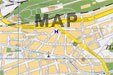 map with prague hotel u tri korunek location