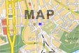map with prague hotel ametyst location