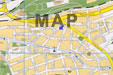 map with prague hotel kafka location