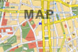 map with prague hostel prague lion location