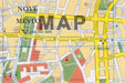 map with prague apartaments tenax location
