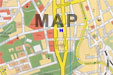 map with prague hotel green garden location