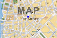 map with prague hotel residence apostolic location